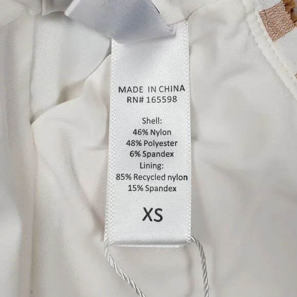 Andie Swim The Mandalay One Piece Women's Size XS Gingham Sparrow Seersucker NWT - Picture 9 of 16